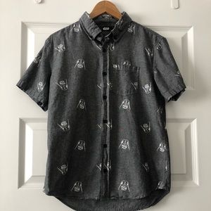 Star Wars Boys Collard Shirt
